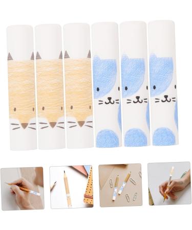 ABOOFAN 18pcs Lead Pencils Classroom Stationery Accessories Pencil Tip Cover Pencil Tip Cap Pencil Cover for Student Stationery Supplies Pencil Caps for Student Plastic Cute Pen Cap - Buy Online on GoSupps.com