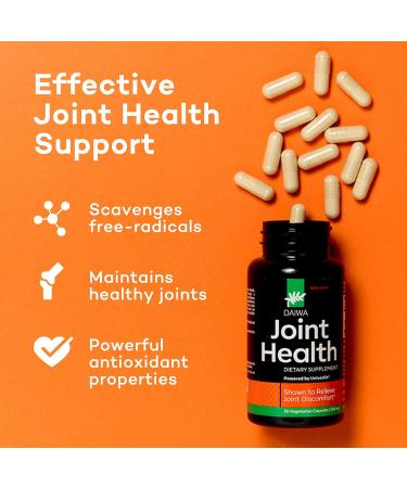 Daiwa Joint Health Supplement - Natural Support for Joint Care - Vegetarian Capsules 30 Count - Buy Online on GoSupps.com