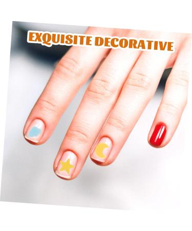 Healeved 4pcs 1 Nail Art Polymer Clay Polymer Clay Beads Sticker for Nails Diy Nail Art Decoration Nail Jewelry Polymer Sprinkles Phone Cases Nails Stickers Nail Stickers Cosmetic - Buy Online on GoSupps.com