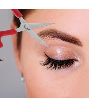Lot de 2 Ciseaux de Beaut en Acier Inoxydable Tondeuse Sourcils Courb e et Droite Ciseaux Poils Pr cis pour Maquillage et Entretien du Visage Outil Professionnel Compact - Buy Online on GoSupps.com