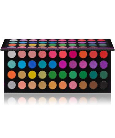 SHANY Boutique 40 Colors Neon Highly Pigmented Long Lasting Matte Shimmer Neon Eyeshadow Palette
