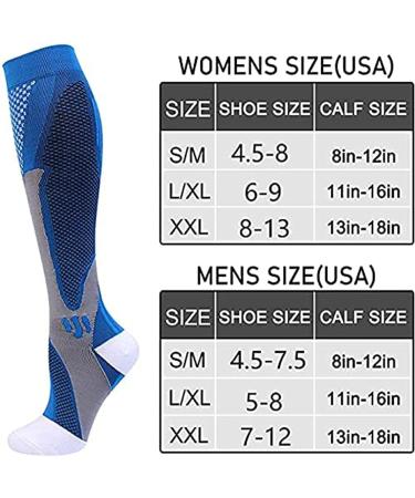 Buy Clicitina Compression Stockings Over the Knee for Women & Men - XXL Black Nylon | International Shipping Available - Buy Online on GoSupps.com