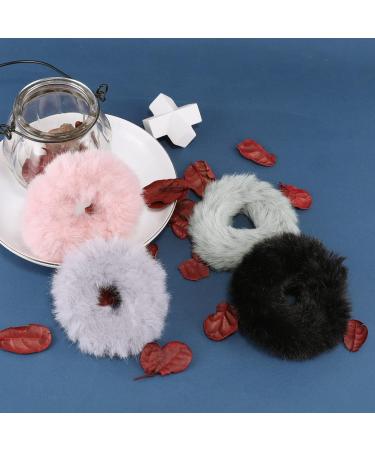 BOOBEES 4-Pack Hair Gummis Sweet Hair Ties for Women & Teens | Elastic Sinking Hair Bands for All Styles - Buy Online on GoSupps.com