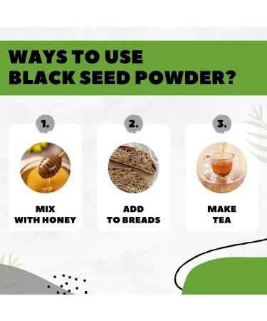 Organic Black Seed Powder 10oz - Nigella Sativa Kalonji, Great for Baking | Berrilys Ground - Buy Online on GoSupps.com