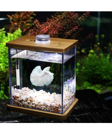 hygger Mini Quartz Glass Aquarium Heater with External Control Adjustable Submersible Betta Aquarium Thermostat 100W - Buy Online on GoSupps.com