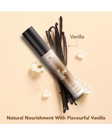 Botanic Hearth Lip Glow Oil - Vanilla Flavor | Moisturizing Lip Gloss for Dry Lips | Lightweight & Non-Greasy | 0.3 fl oz - Buy Online on GoSupps.com