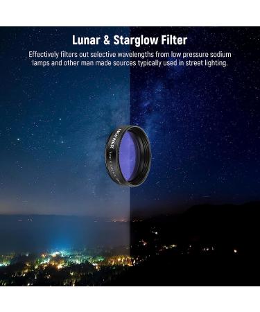 Neewer 1.25 Telescope Moon & CPL Filter + 5 Color Filters Set for Enhanced Lunar & Planetary Observation - Buy Online on GoSupps.com