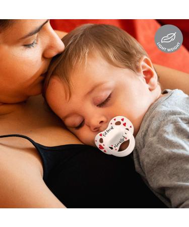 Medela Glow in the Dark Baby Pacifier 2-Pack | BPA-Free | 6-18 Months | Supports Natural Suckling - Buy Online on GoSupps.com