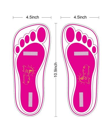 60 Pairs Disposable Pink Tanning Feet Pads - Sunless Airbrush Spray Tent Protection - Buy Online on GoSupps.com