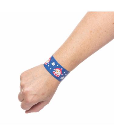 Baker Ross FC254 Snowman Snap Arm Bands - 4 Pack | Perfect Children's Gifts for Birthdays Parties & Advent Calendars - Buy Online on GoSupps.com