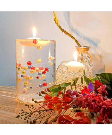 NIKOEO Clear Water Beads 10000 Pcs - Transparent Jelly Beads for Floating Candle Making and Wedding Centerpiece Decor - Festive Floral Vase Filler - Buy Online on GoSupps.com