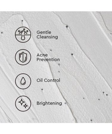 Wolf Project Activated Charcoal Face Wash - Korean Skincare Cleanser for Acne Control, Deep Cleansing, and Hydration - Buy Online on GoSupps.com