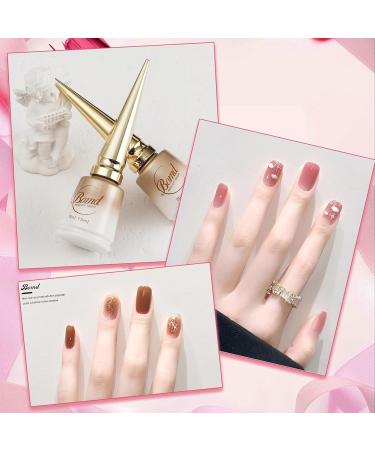 6 Colors Gel Nail Polish 15ML Pink Series Gel Polish Set Soak Off UV/LED Lamp Highlight Gel Nail Varnish Nail Art Polish Nail Art Varnish Set for Nail Art Salon and Manicure DIY at Home - Buy Online on GoSupps.com