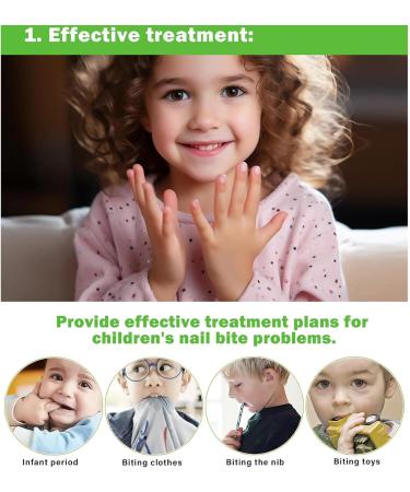  G n rique Solution To Stop Biting Nails - Bite Free Protective Polish Safe Natural Formula Strengthening Fragile | Thumb Suction Home Use Daily Care - Buy Online on GoSupps.com