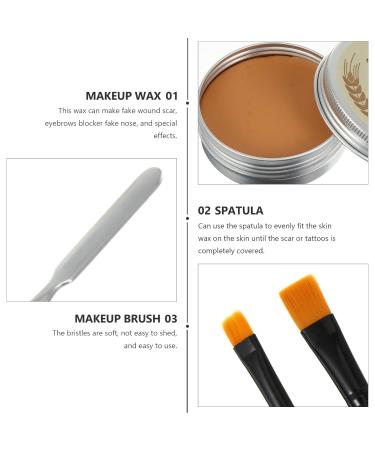 Buy Minkissy 4-Piece Scar Makeup Tools Kit | Professional Wound Growth & Scarring Wax for Halloween | International Shipping - Buy Online on GoSupps.com