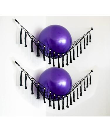 Diocos Exercise Ball Holder - Yoga Ball Rack, Black - Buy Online on GoSupps.com
