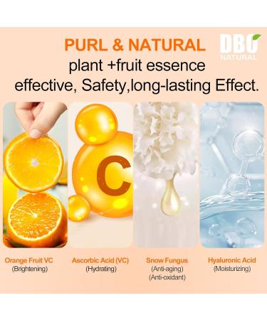 Vitamin C Face Serum with Hyaluronic Acid - Hydrating Anti-Aging Brightening - 30ml Natural Serum for Oily & Acne-Prone Skin - Buy Online on GoSupps.com