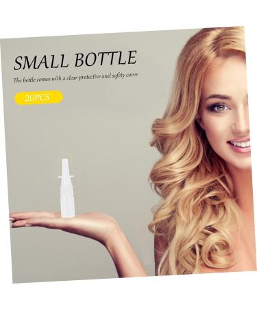 MAGICLULU 200 Pcs Small Bottle Glass Containers Travel Container Squirt Bottle for Hair Waterbottle Eye Patches for Adults Nasal Drip Spray Bottle 10ml Small Empty Bottle White Pe - Buy Online on GoSupps.com