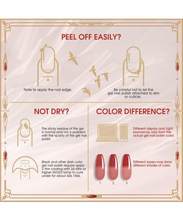 ROSALIND UV Nail Polish Colour Changing Gel Nail Polish Set 10 Pieces Glitter Thermal Shellac Gel Polish UV LED Soak Off Chameleon Gel Polish Set Blue White - Buy Online on GoSupps.com