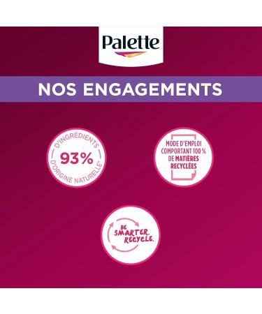  Palette Saint Algue Schwarzkopf Palette Permanent Hair Color Conditioning Cream Covers 100% of Gray Hair Lasts 8 seconds - Buy Online on GoSupps.com