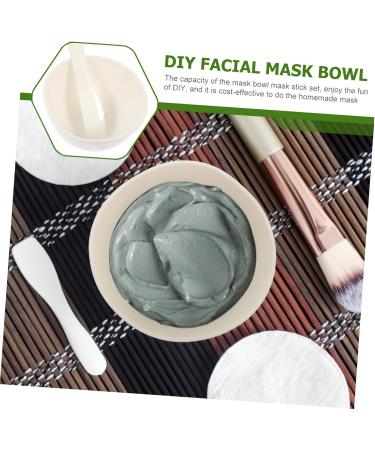 BELLIFFY 1 Set Bowl DIY Tools Mixing Bowl DIY Cosmetic Cosmetic Bowl DIY Skin Care Mixing Tool Maskes Spoon Beauty Salon Bowl Household Tools DIY Cosmetic Tool Facial Pp - Buy Online on GoSupps.com