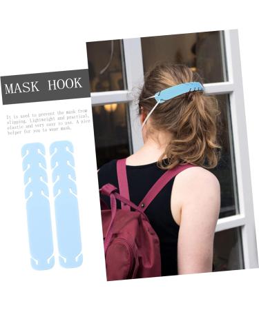 Healvian Mask Holder for Glasses Wearers | 20 STK Adjustable Mask Clip Hook & Ear Rope Buckle | Comfortable One-Way Cable Extension - Buy Online on GoSupps.com