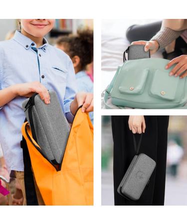 Damero Insulin Cooler Travel Case - Gray Medical Cooler Bag with Ice Pack for Diabetics - Buy Online on GoSupps.com
