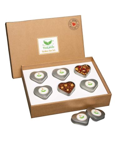 Tealavie 6er rooibostee gift set (65g) Tast little things thanks gift idea autumn cold season tealavie - 6er set - rooibos tea loose