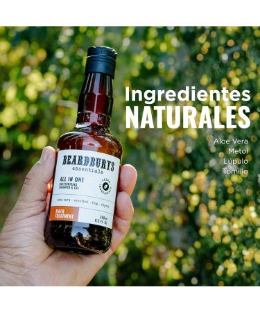  BY CAROBELS BEARDBURYS Beardbury's Essentials 3-in-1 Shampoo Conditioner and Body Wash Natural and Deep Cleansing Paraben and Silicone Free Vegan 100ml - Buy Online on GoSupps.com