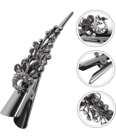 Beaupretty rhinestone hair clip hair jewelry hair decoration hair clips for women party hair clips women hair clips hairpin for women clips for hair big hairpin girl women's Metal - Buy Online on GoSupps.com
