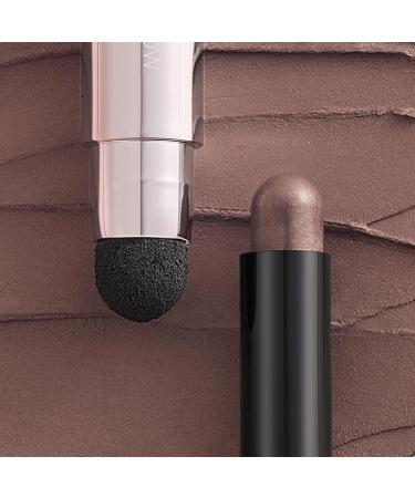 FOCALLURE No Crease Eyeshadow Stick - Creamy Matte & Shimmer Eyeshadow Pencil in CACOA 09 | Smudge-proof & Waterproof with Built-in Smudger - Buy Online on GoSupps.com