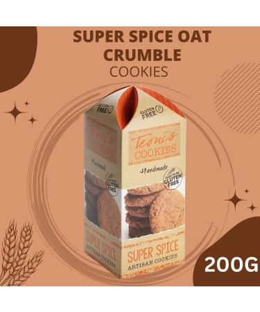 Teoni Biscuit Pick N Mix - Choose From 5+ Flavours | Strawberries & Cream Lemon Butter Gluten Free Cranberry Oat Gluten Free Super Spice | Gift Set for Shortbread Lovers Pack 2 200.00 g (Pack of 2) - Buy Online on GoSupps.com