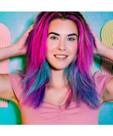 Unicorn Snot Hocus Pocus Hair Color - Washable Temporary Dye for All Hair Types | Bright Pink Hair Paint for Festivals Anime Cosplay & Halloween Costumes - Buy Online on GoSupps.com