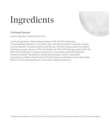 Murad Acne Control Clarifying Cleanser Salicylic Acid & Green Tea Formula for Acne Deep Pore Cleansing Oil Control & Breakout Prevention for Clear Balanced Healthy-Looking Skin 5 Fl Oz (Pack of 1) - Buy Online on GoSupps.com