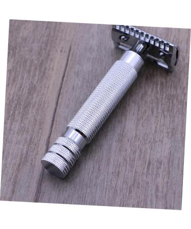 Minkissy Men's Razor Set | 3-in-1 Shaving Kit with Solid Wood Handle | Premium Shaving Blades for Smooth Shave | International Shipping Available - Buy Online on GoSupps.com