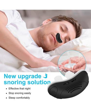 Electric Anti-Snoring Device for Men & Women - Obvious Results - Double Eddy Current Technology - Safe & Comfortable - Suitable for All Nose Shapes - Black - Buy Online on GoSupps.com
