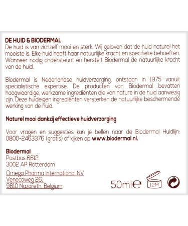 Biodermal Biodermal Day Cream Anti-Age 50+ 50 ml - Buy Online on GoSupps.com