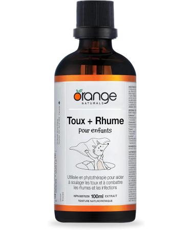 Orange Naturals - Cough+Cold (Kids) Tincture - Buy Online on GoSupps.com