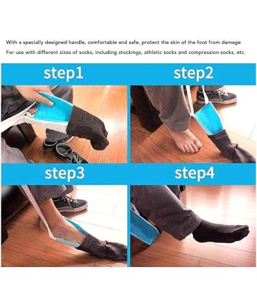 Socks Aid Elderly Slider Home Helper Perfect Assistive Sock Wearing Device Ideal for Aprons - Buy Online on GoSupps.com