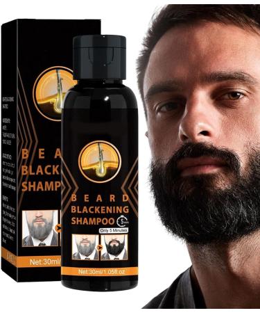 Black Hair Shampoo Beard Care Multiflorum Organic Natural Fast Hair Dye Plant Essence Black Hair Color Dye Shampoo for Men Pologmase - Buy Online on GoSupps.com