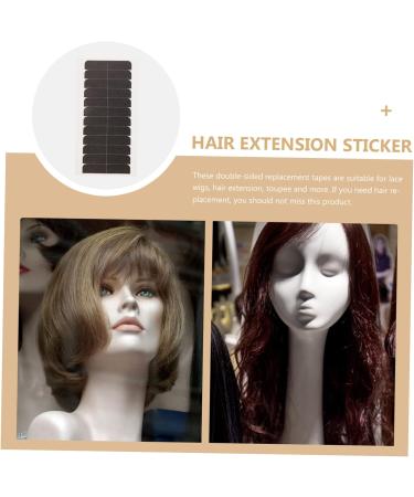 minkissy 20 Sheets Hair Extension Double Sided Tape Extension Tapes for Replacement Doublesided Tape Hair Extension Tape Hair Extension Adhesive Strips Tape for Extensions Bar Pet Appendix - Buy Online on GoSupps.com