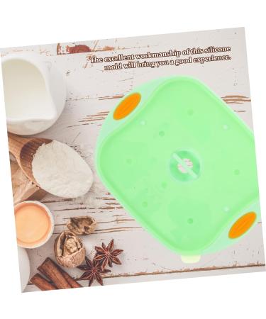 OUNONA 5pcs Baking Tools Mold for Baby Food Silicone Baby Food Molds Professional Silicone Mold DIY for Food Baby Food Silicone Mold Silicone Molds Milk Silica Gel Jelly Infant Products 15X12X3cmx5pcs Greenx5pcs - Buy Online on GoSupps.com