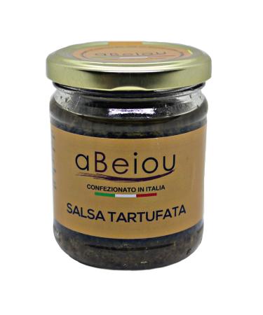 aBeiou. Truffle sauce 170g extra gourmet product 100% Italian black summer truffle and mushroom sauce homemade ready to use vegan vegetarian gluten free gifts