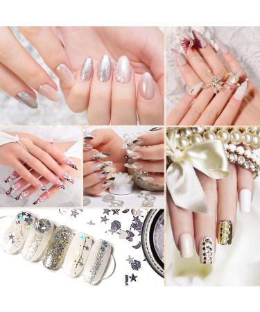 iBealous Size 8 Acrylic Nail Brush | Kolinsky Nail Art Drawing Brush with Liquid Glitter Handle | Perfect for Acrylic Extension Nails | Halloween Gift - 1 Pcs - Buy Online on GoSupps.com