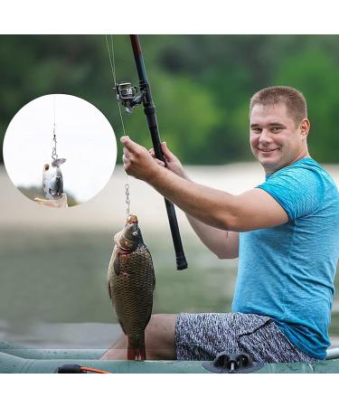 Buy Gzjiyu 120-Piece Fishing Vertebrae Set for Freshwater & Saltwater - M-XXL Sizes with Storage Box | Durable Stainless Steel for Deep Sea & Spider Fishing - Buy Online on GoSupps.com