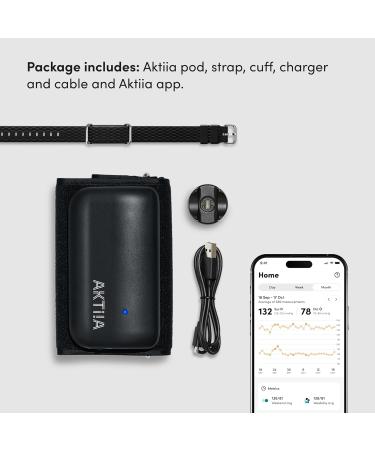 AKTIIA 24/7 Blood Pressure Monitor - Clinically Validated, Accurate Readings Day & Night - Buy Online on GoSupps.com
