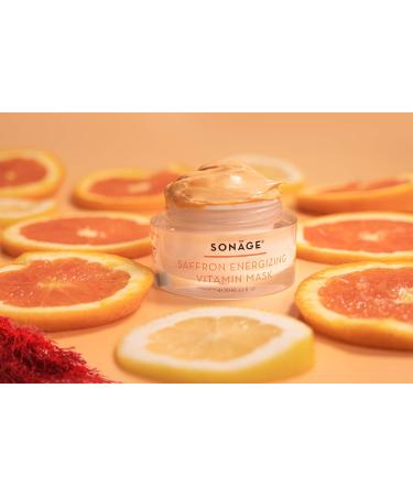 SONAGE Saffron Energizing Vitamin Mask | Refresh Hydrate Nourish for Glowing Skin - International Shipping Available - Buy Online on GoSupps.com