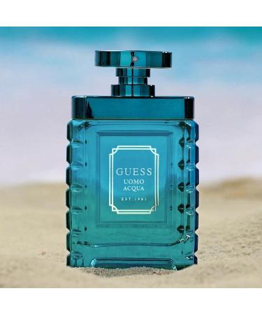 GUESS Uomo Acqua Eau de Toilette Cologne Spray For Men 1.0 Fl. Oz. 1 Fl Oz (Pack of 1) - Buy Online on GoSupps.com