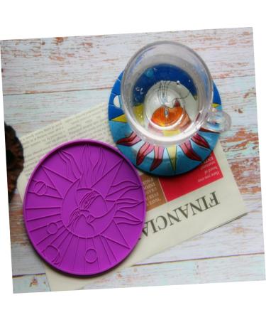 COHEALI 3pcs Coaster Mold Resin Silicone Molds Silicone Molds for Resin Multi-Purpose Molds Art Plate Epoxy 15.2X15.2cmx3pcs As Shownx3pcs - Buy Online on GoSupps.com