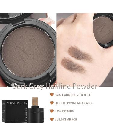 Hairline Powder Root Cover Up Instantly Hairline Shadow Dark Gray Hair Root Dye Shadow Cover Beard Dye Root Touch-Up Powder Quickly Cover Grey Hair Root Concealer for Hair Loss - Buy Online on GoSupps.com